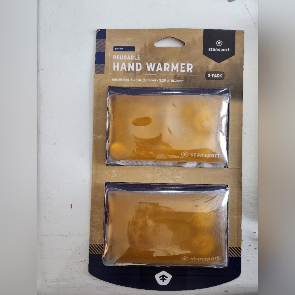 Stansport Reusable Hand Warmers - 2 Pack BNIB